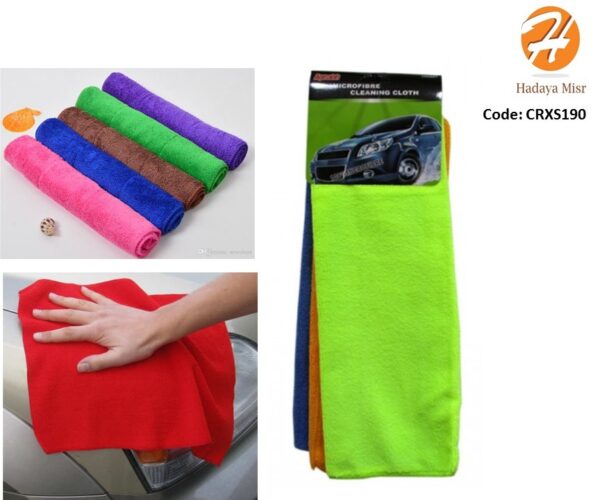 Micro fiber cleaning cloth for car قماشة تنظيف للسيارة
